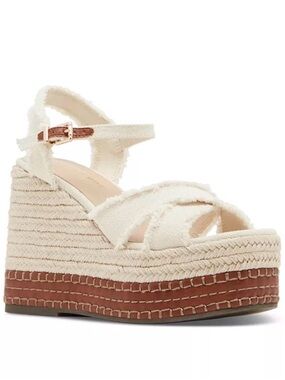 Madden Girl Carlotta Platform Espadrille Wedge Sandals New size 9.5